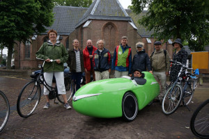 Fietstocht PvdA en GroenLinks ondanks regen groot succes